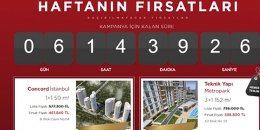 Teknik Yapı’dan haftanın fırsatları! 404 bin TL’ye 2+1!