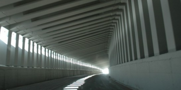 Türkiye'nin ilk prefabrik tüneli 