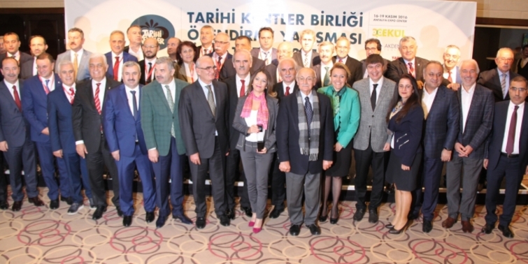 Tarihi kentler ödülleri dağıtıldı