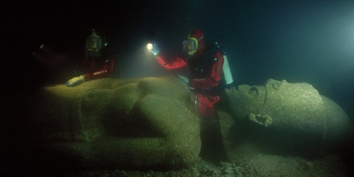 Efsanevi kent Heracleion 