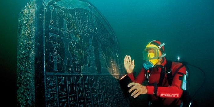 Efsanevi kent Heracleion 