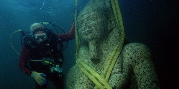 Efsanevi kent Heracleion 