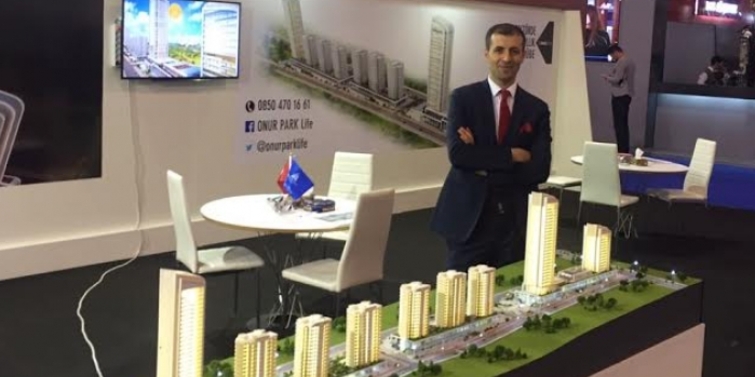 Onur İnşaat iki projesiyle RECEXPO'da