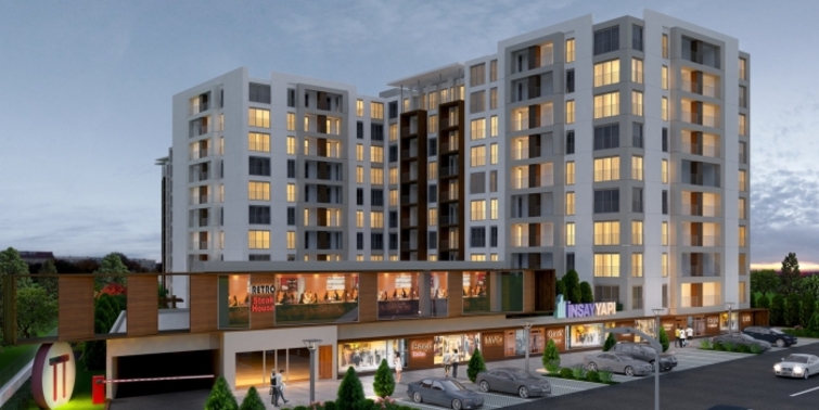 Ondörtüç Pendik projesinde inşaatın yüzde 60'ı tamamlandı