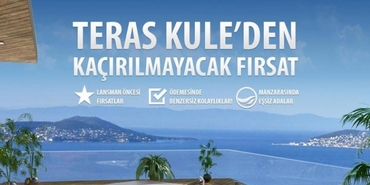 Dap Yapı Teras Kule fiyatları 310 bin TL’den başlıyor
