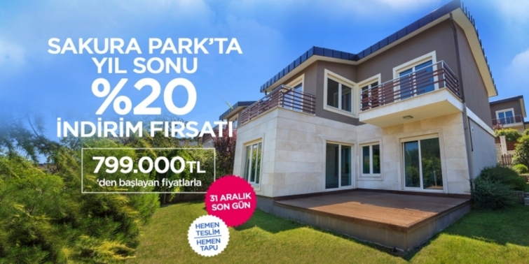 Sakura Park’ta Ağustos fiyatlarıyla yıl sonu fırsatı