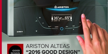 Ariston yeni kombisi ile 2016 GOOD DESIGN ödülünü kazandı