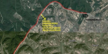 Arnavutköy Deliyunus karayolu geçişi imar planı askıya çıktı