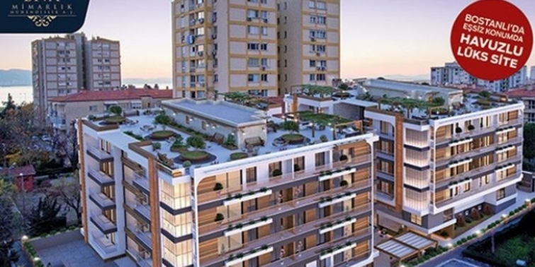 Bostanlı Bivalvia Residences fiyatları 900 bin TL'den!