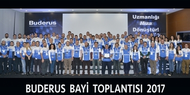 Buderus bayileri toplandı