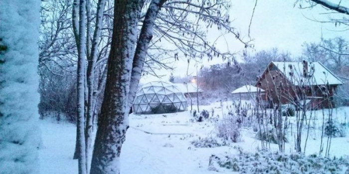 Rüzgar ve depreme dayanıklı biodome evler