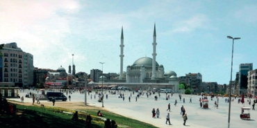 Taksim Meydanı'na yapılacak caminin ilk görüntüleri!