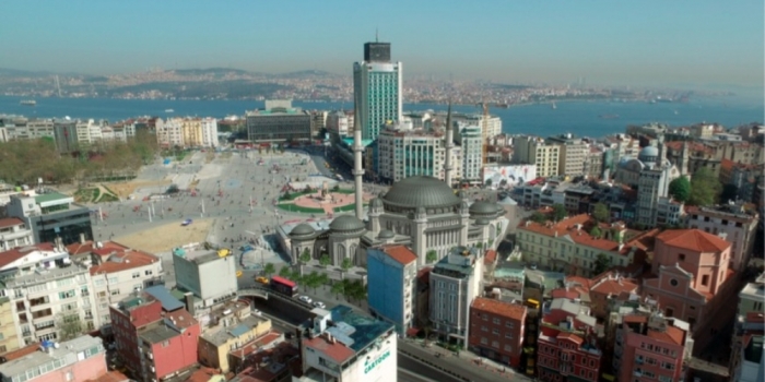 Taksim Meydanı'na yapılacak caminin ilk görüntüleri!