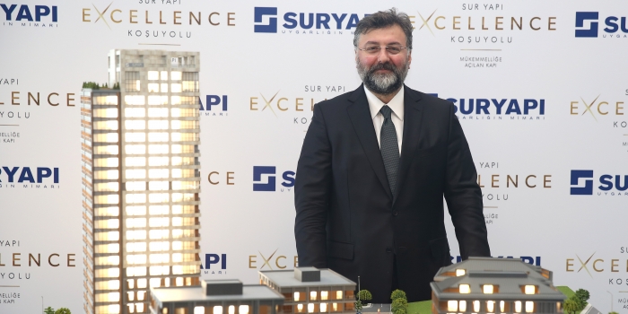 Sur Yapı yeni projesi Excellence'yi tanıttı