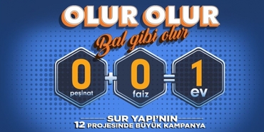 Sur Yapı'nın 12 projesinde kampanya 