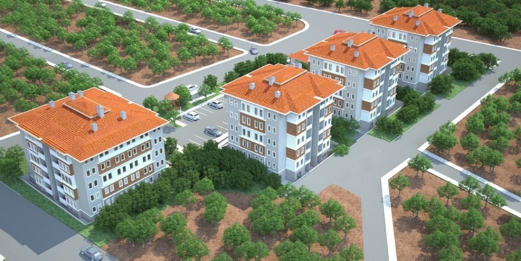 TOKİ'den Çorum Sungurlu ile Boğazkale’ye 198 Konut