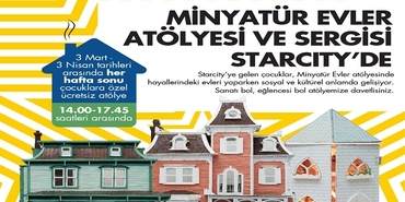 “Minyatür Yaşamlar” Bebek Evleri Sergisi ziyarete açıldı