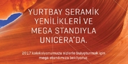 Yurtbay Seramik yeni ürünleriyle Unicera'da