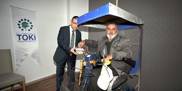 Toki Sivas'ta 26 engelli vatandaşı konut sahibi yaptı