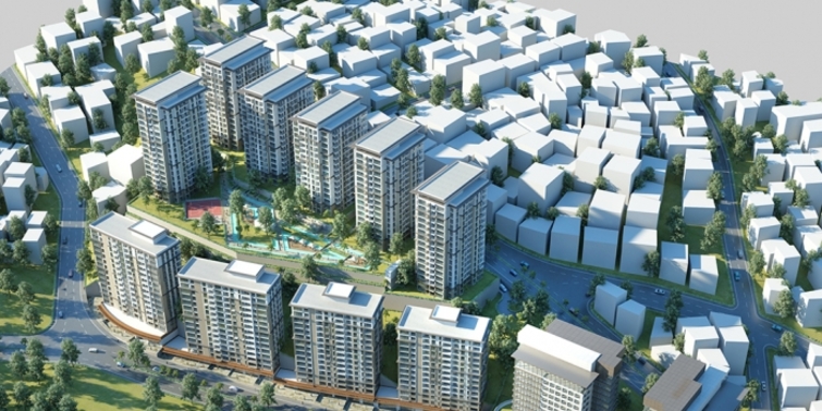 Gaziosmanpaşa'ya kentsel dönüşüm kapsamında 796 konut yapılacak