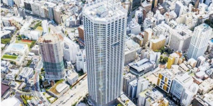 Tokyo'da market çatısına köy kuruldu