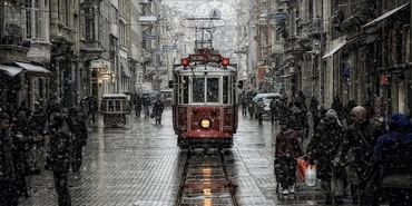 Dünden bugüne İstiklal Caddesi 