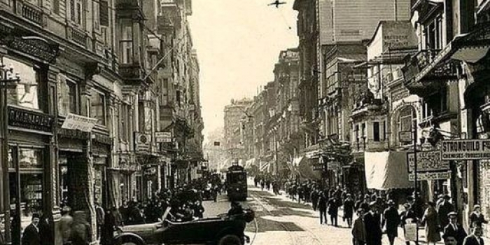 Dünden bugüne İstiklal Caddesi 