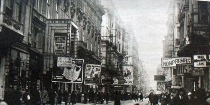 Dünden bugüne İstiklal Caddesi 