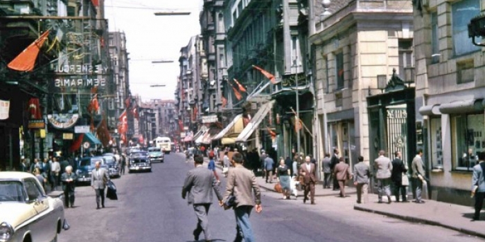 Dünden bugüne İstiklal Caddesi 