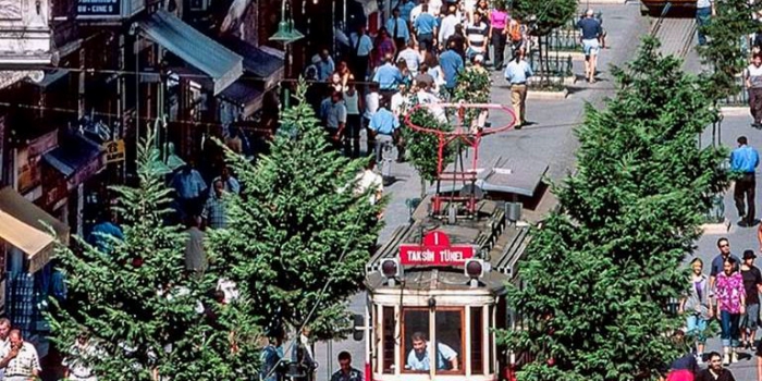 Dünden bugüne İstiklal Caddesi 