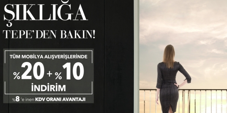 Tepe Home'dan mobilya alışverişlerine yüzde 20 indirim