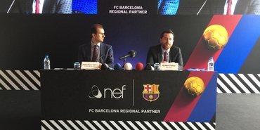FC Barcelona’nın yeni sponsoru Nef 