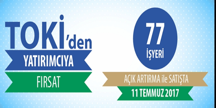 TOKİ İstanbul Kayabaşı'nda 77 iş yerini satışa sundu