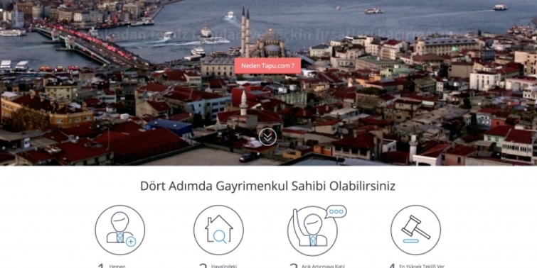 6 tapu 1 TL'den başlayan fiyatlarla açık artırmaya çıktı