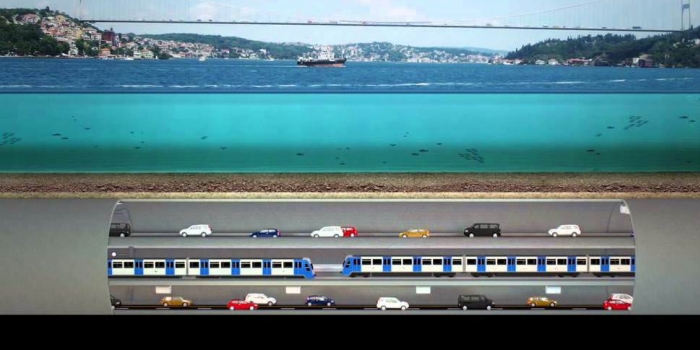 3 Katlı Büyük İstanbul Tüneli'nde ilk adım atıldı