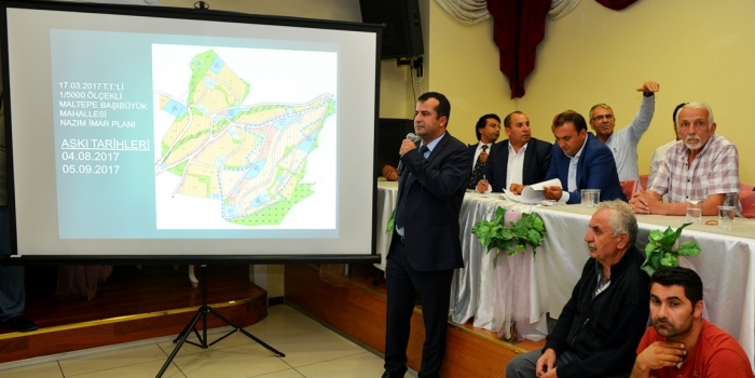 Maltepe Başıbüyük imar planları masaya yatırıldı
