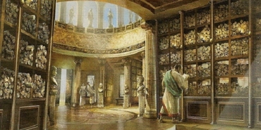 Dünyanın kitap ve bilim cenneti eski İskenderiye Kütüphanesi 