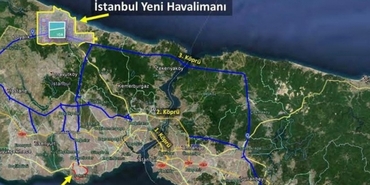 3. Havalimanı Karadeniz'e taştı