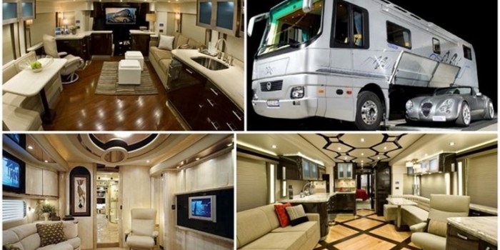 Dünyanın en lüks ve en pahalı karavan otobüsleri