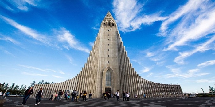 İzlanda'nın en yüksek binası: Hallgrimur Kilisesi