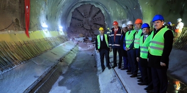 Dudullu-Bostancı Metro tünelleri buluşuyor