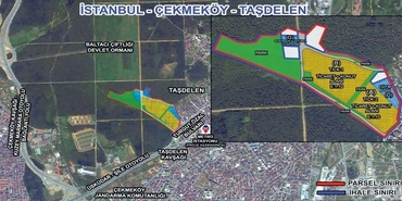 Emlak Konut Çekmeköy Taşdelen arsasını 23 Mart'ta ihaleye çıkarıyor