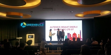 Avrupa'nın En Önemli Yeşil Bina Etkinliğinde Altensis'e ödül
