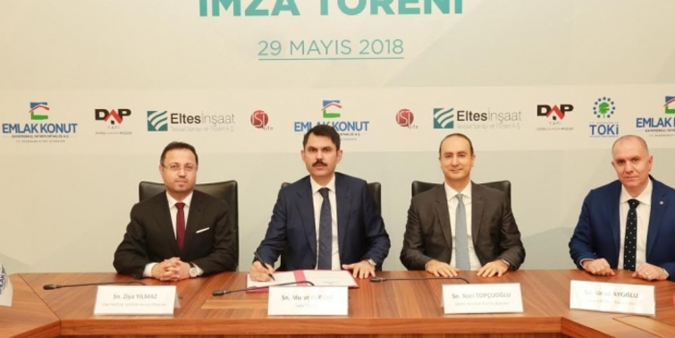 Çekmeköy arazisinde imzalar atıldı
