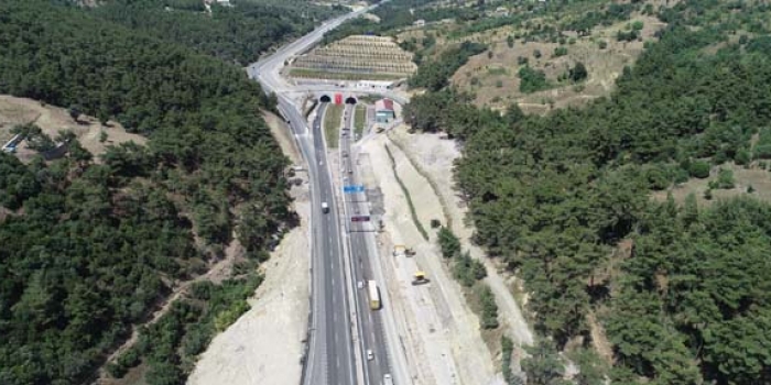 Sabuncubeli Tüneli'nden iki haftada 600 bin araç geçti