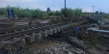 Aydın-Denizli hattında faciayı makinistin dikkati önledi