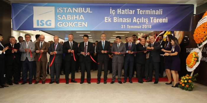 Sabiha Gökçen'in yeni terminali hizmete açıldı