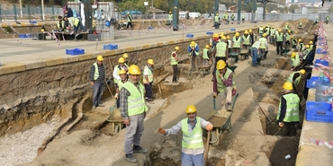 Haydarpaşa kazılarından binlerce yıllık tarih çıktı