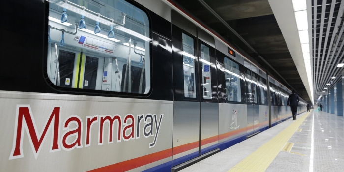 Marmaray'dan 5 yılda 295 milyon yolcu geçti