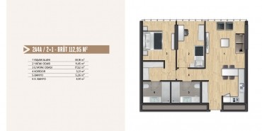 Yenitepe Kadıköy Kat ve Daire Plan Resimleri-4